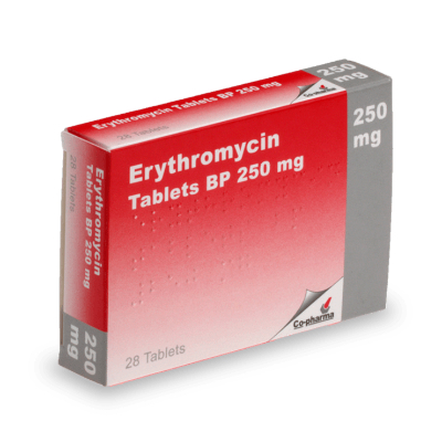 Erythromycin Tablets 250mg (28) *POM*