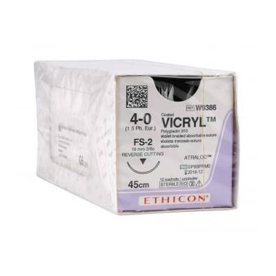 Vicryl Sutures W9386 4/0 (12)