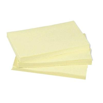 Plain Yellow Sticky Notes - 125 x 75mm (12)
