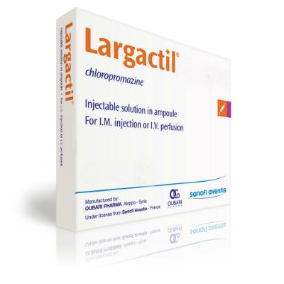 Largactil Injection - 2.5% - 50mg/2ml (10) *POM*
