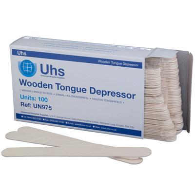 Wooden Tongue Depressors (100)