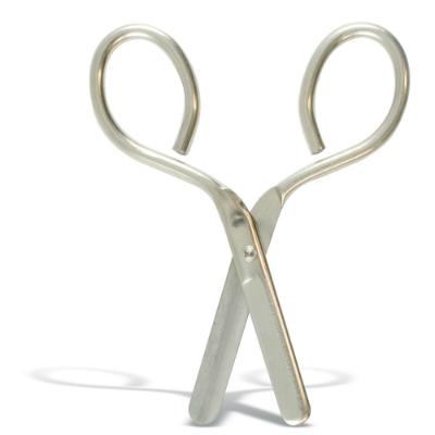 Nickel Plated Scissors - Blunt/Blunt