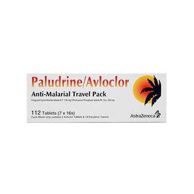 Paludrine/Avloclor Tablets Travel Pack (98/14) *P*