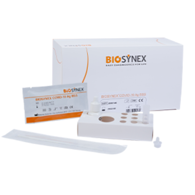 Biosynex AG Rapid COVID-19 Antigen Swab Test (25)
