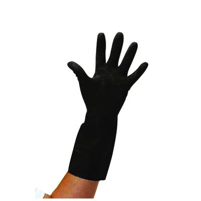Gloves Black Rubber H/D - Medium (Pair)