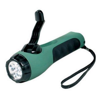 Cyba-Lite Wind Up LED Torch - Green