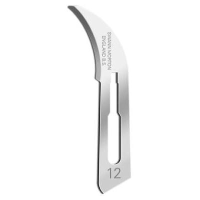 Stainless Steel Scalpel Blades - Size 12 (100)