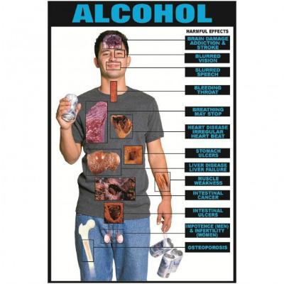 Poster Harmful Effects Alcohol