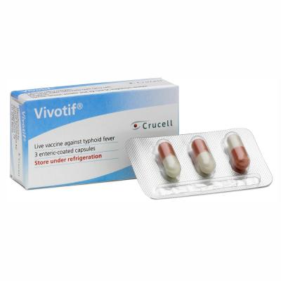 Vivotif Oral Typhoid Vaccine Capsule -180mg (3) *POM*